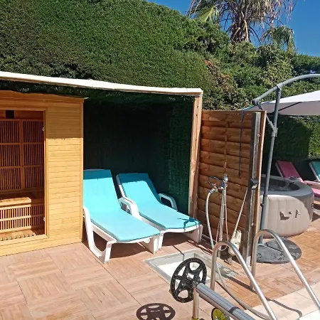 Nyaraló Maison De Les Pins Piscine Chauffee Six-Fours-les-Plages