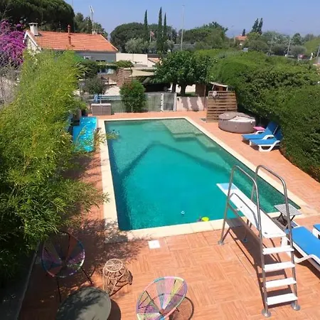 Nyaraló Maison De Les Pins Piscine Chauffee Six-Fours-les-Plages
